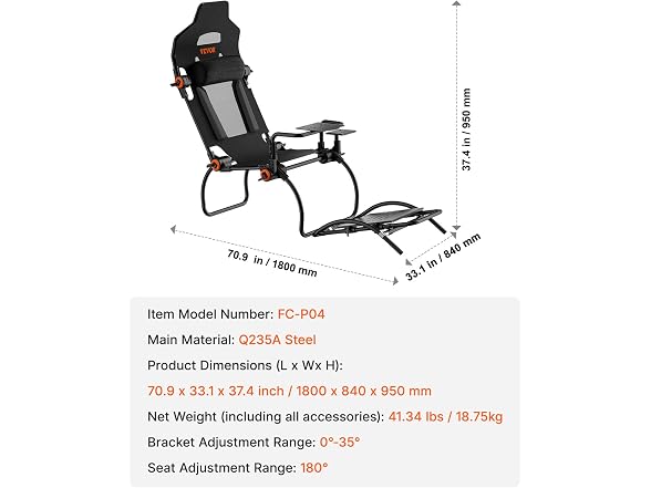 VEVOR Racing Wheel Stand