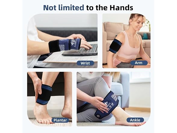 CONBELLA B0GQGDZKFD Wrist Ice Pack Wrap