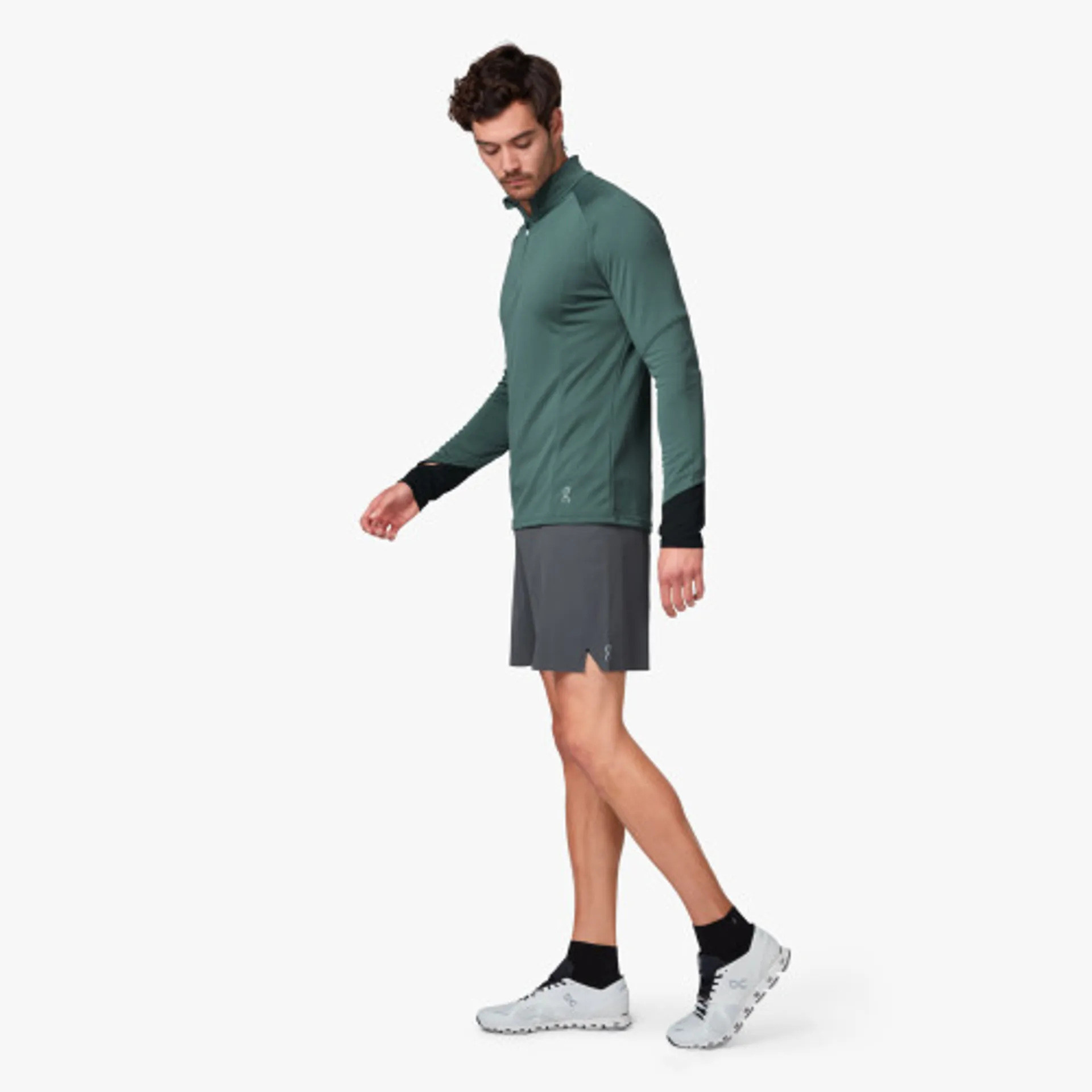 On Running Men's Weather Shirt Olive (Open Box) - Gallery 8