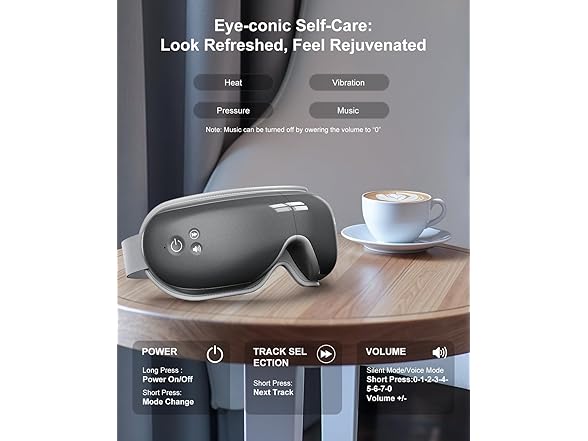Eye Massager with Heat