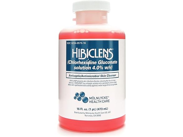 Hibiclens Antiseptic/Antimicrobial Skin Cleanser 16 oz