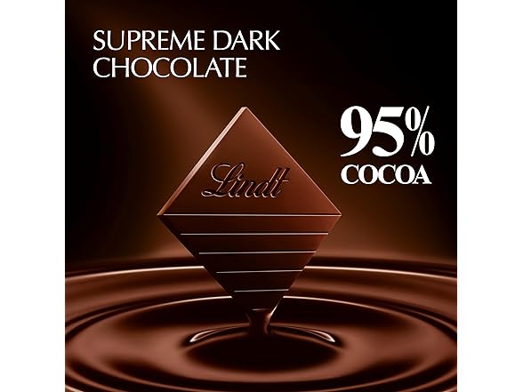 1CT Lindt 95% Cocoa Excellence Bar, 3.5 oz.