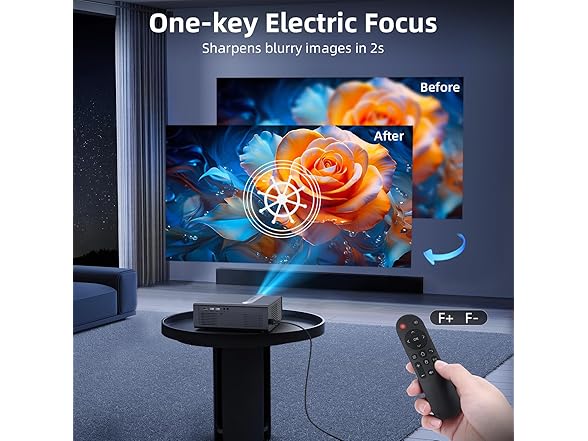 FUDONI 1080P Projector