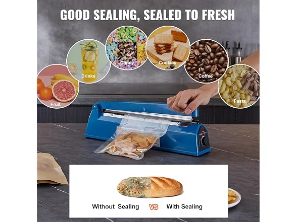 VEVOR Impulse Sealer 12 inch