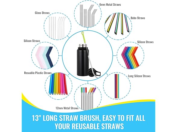 Bottle Cleaning Brush Set - Long Handle