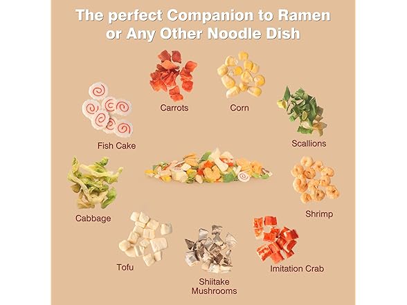 VONFAME Ramen Toppings 14oz