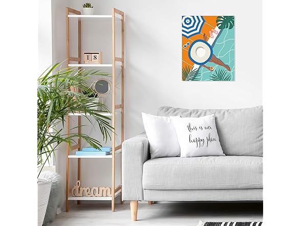 Ravensburger Creart Pool Time Paint by Numbers Kit for Adults