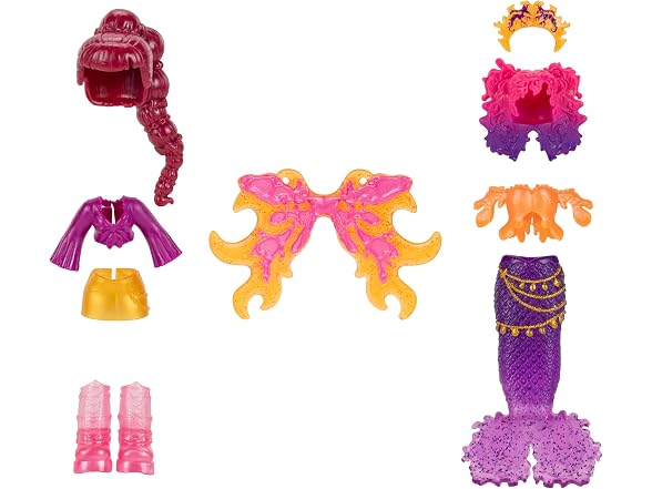 Royale High 3” Fire Mermaid Fashion Doll