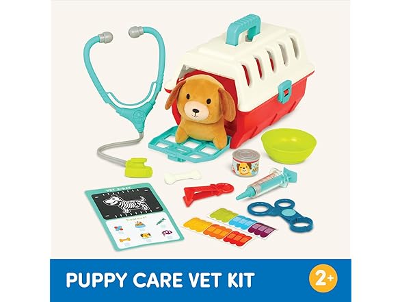 Battat Mini Vet Playset 11pc