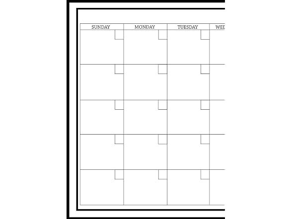 Wallpops WallPops WPE0447 Large Monthly Dry