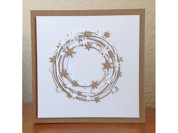 hinana Star Round Frame Metal Die Cuts