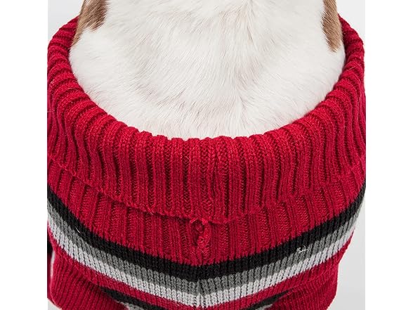 Pet Life ® Polo-Casual Knit Pet Sweater
