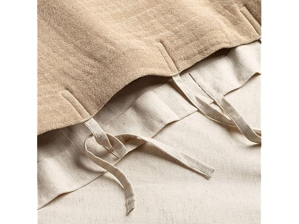 Crane Home Crinkled Cotton-Linen Comforter Cover
