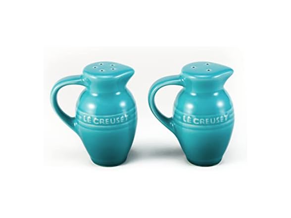 Le Creuset Salt & Pepper Shakers- Caribbean