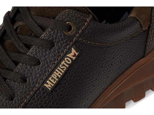 Mephisto Mens Flynn Dark Brown 8 Medium