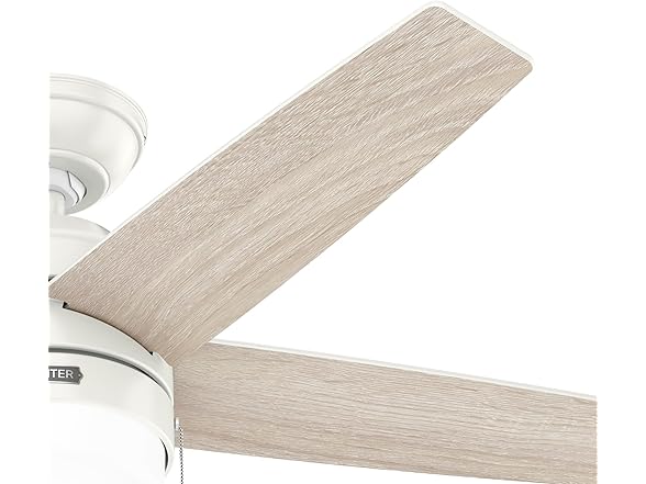 Hunter Fan 44 Inch White Indoor Ceiling Fan for Bedroom - Gallery 9