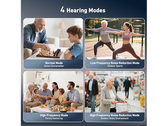 shejeison Hearing Aids for Seniors 16 Channel