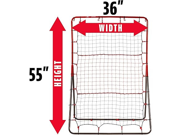Franklin Sports Baseball Pitching Target Rebounder Net - Gallery 2