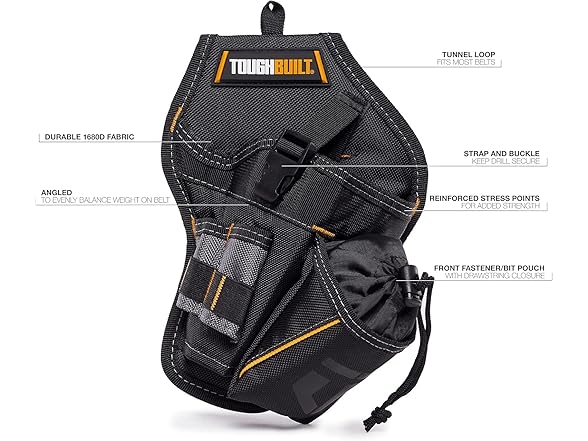 ToughBuilt TB-220-B Drill Holster - Header Card - Box -