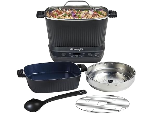 PowerXL STIRMAX DELUXE 7.5 Quart Digital Multi-Cooker