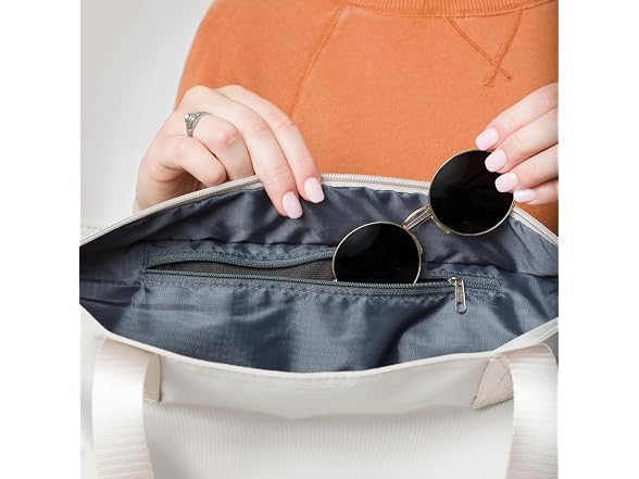 Simple Modern Tote Bag for Women Almond Birch