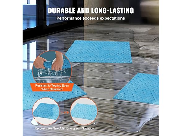 Spill Absorbent Pads, Water Absorbing Mat Pad