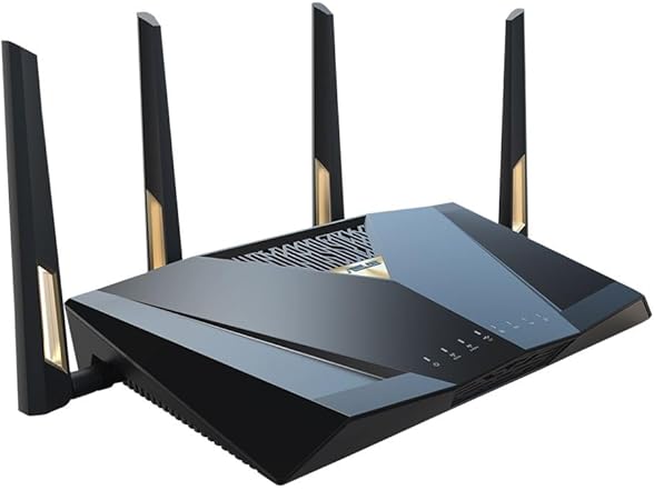 ASUS - RT-BE7200 Dual-Band Wi-Fi 7 Router - Black