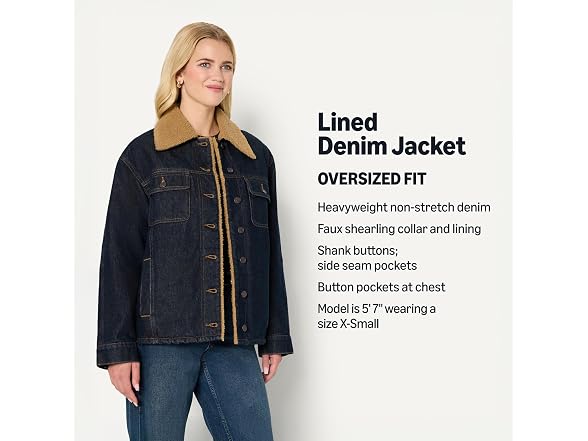 Amazon Essentials Women's Denim Jacket (X-Small)