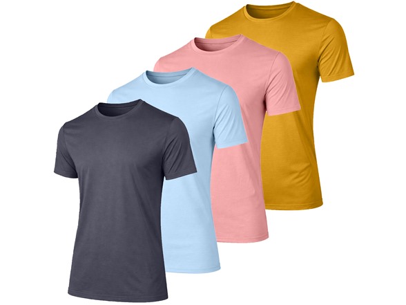 Grey - Sky Blue - Peach Pink - Ginger Yellow