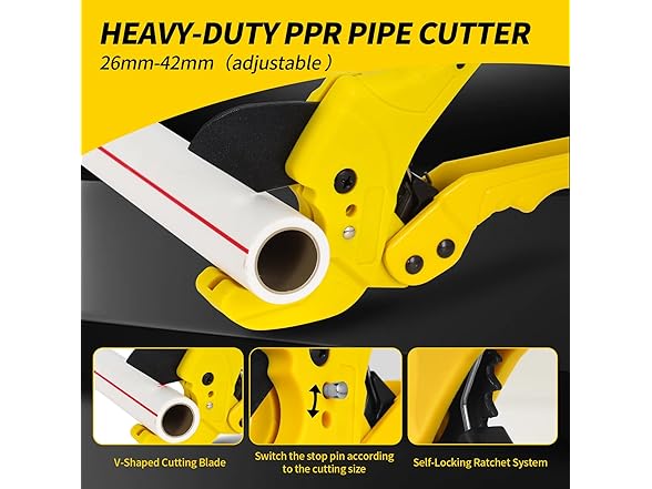 osaasi PVC pipe cutter, up to 1-5/8" PVC cutte