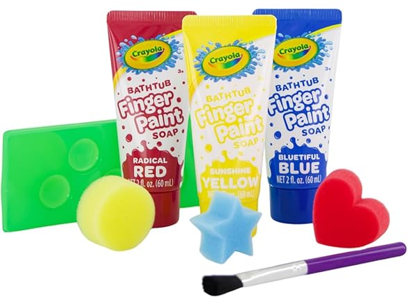 Crayola Bath Tub Mini Paint Set 9 Piece