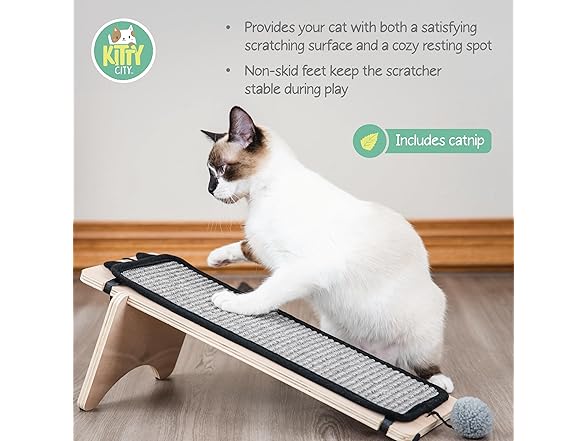 Kitty City Novelty Cat Scratchers, Ramp