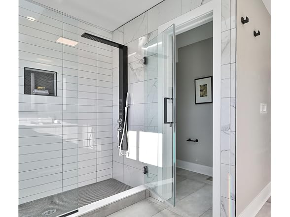 Sasha 59" Rainfall Bodyspray Shower Panel w/ Wand