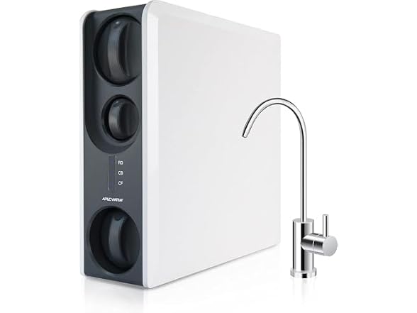 APEC WATER Tankless Reverse Osmosis 3-Stage Water Filter System