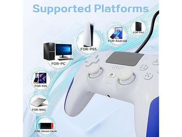 Kamylorus Wired Controller | PS5/PC