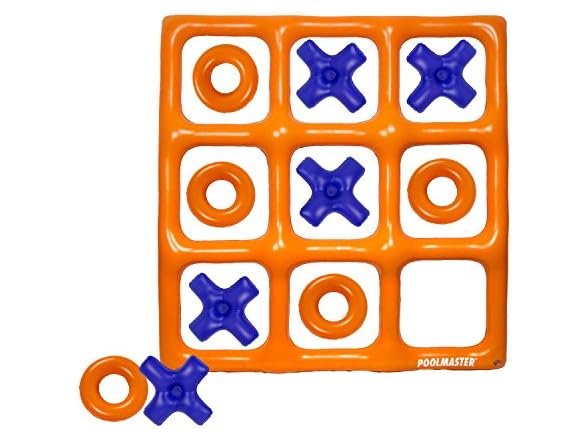 Poolmaster Giant Floating Tic Tac Toe Game