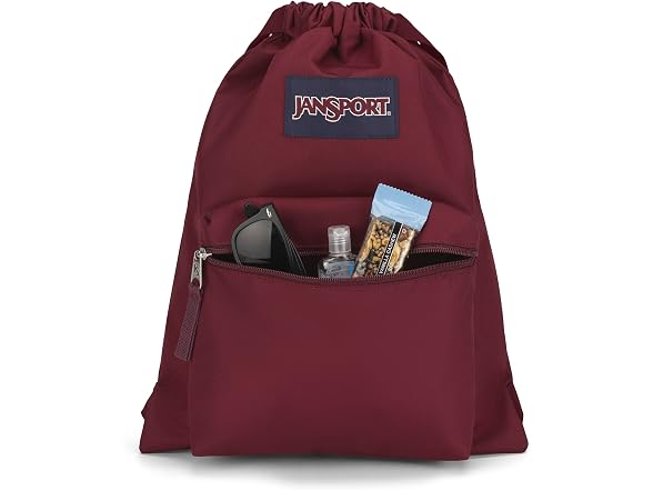JanSport Draw Sack Russet Red