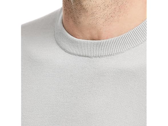 SAKS Fifth Avenue Mens Jersey Stitch Crewneck Sweater
