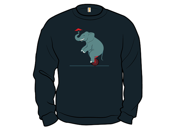 Elephant Riding a Unicycle