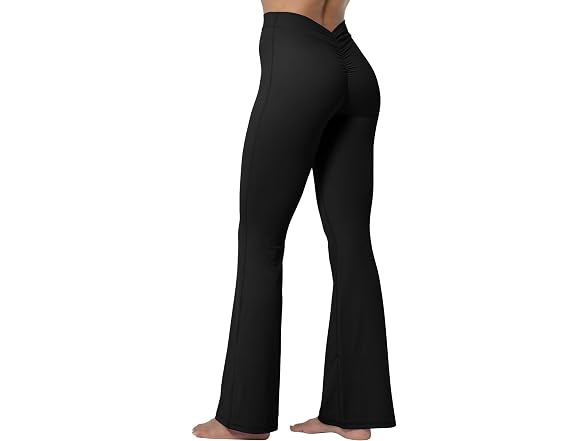 Sunzel Flare Scrunch Leggings 30in S Black