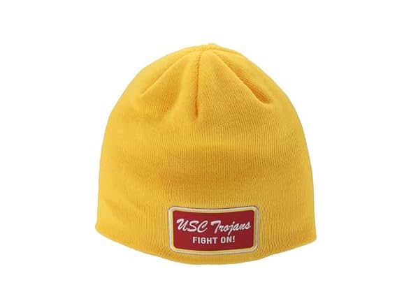 TROJANS Beanie Edge Patch Brick Secondary