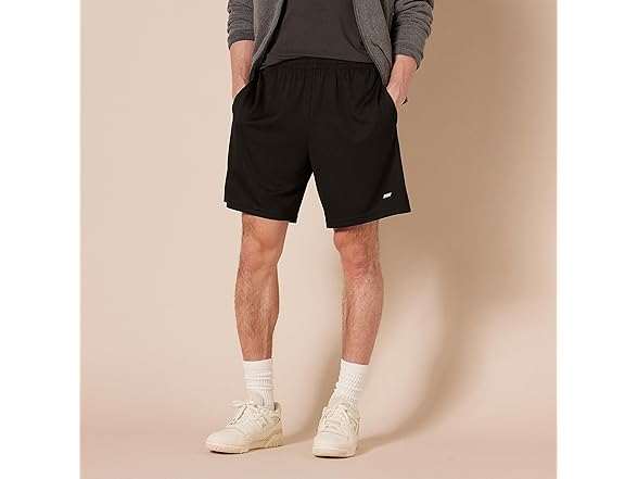 (Pack of 2) Amazon Men's  Tech Loose-Fit Shorts