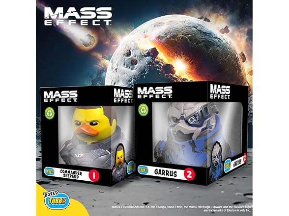 TUBBZ Male Commander Shepard Rubber Duck