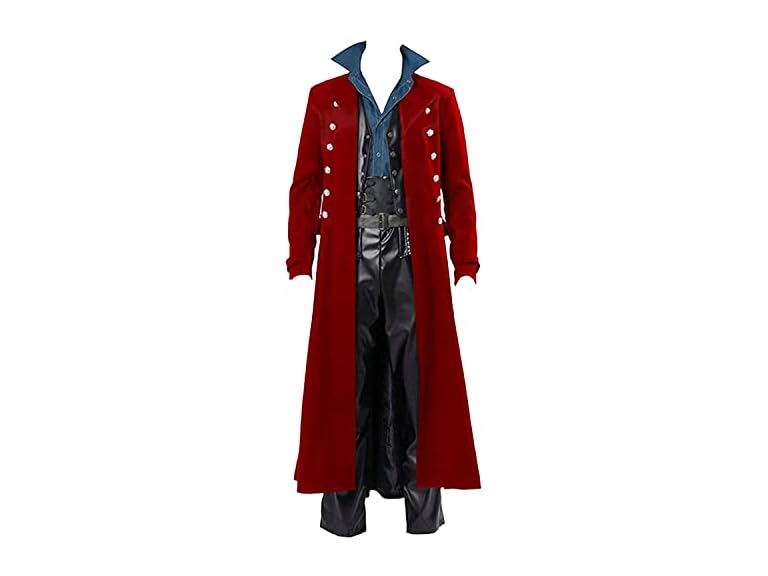 BITSEACOCO Men's (3X) Vintage Victorian Steampunk
