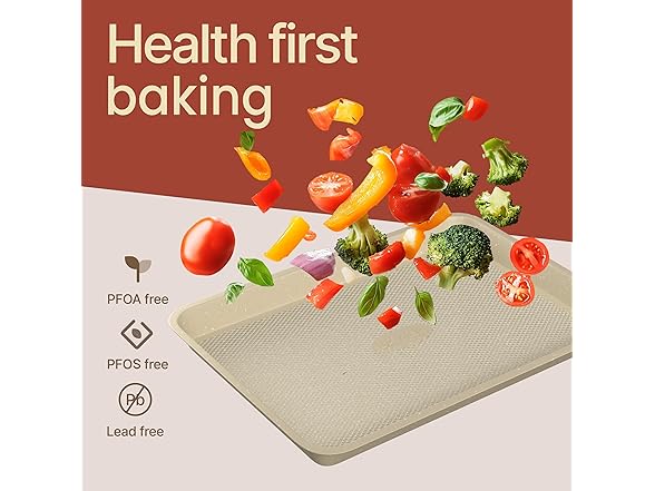 BAKKEN Nonstick Baking Pan 3Pk