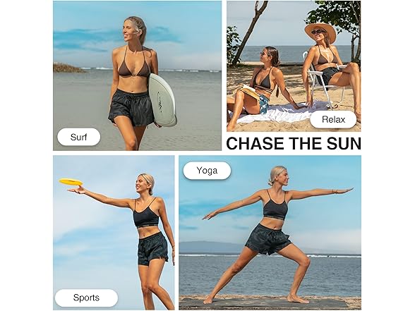 Kanu Surf Women's Black Board Short (2)