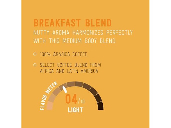 100ct Amazon Brand - Happy Belly Light Roast Coffee Pods