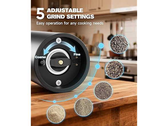 Pepper and Salt Grinder Set