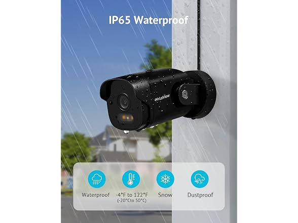 La View LV-PB10-B1 B10 Outdoor Camera Black - Gallery 6
