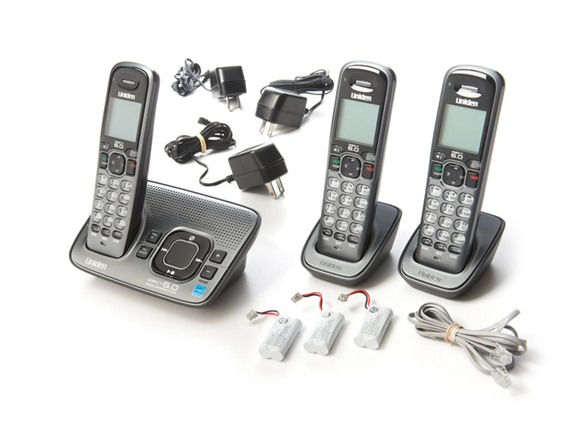    3TM DECT 6.0 Cordless Phone with CID 3 Handsets & Answering Machine